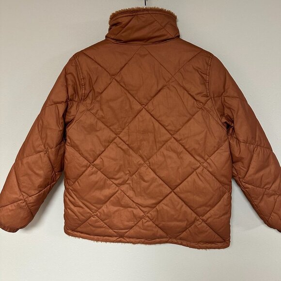 Madewell Reversible Sherpa Puffer Jacket - Picture 8 of 14